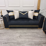 Luxury-2_3-Black-Velvet-Sofa-With-Gold-Detailing-With-Cushions