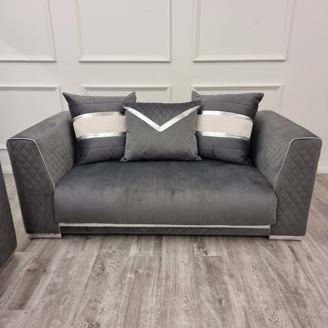 Luxury-2_3-grey-Velvet-Sofa-With-Chrome-Detailing-With-Cushions