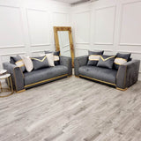 Luxury-2_3-grey-Velvet-Sofa-With-Gold-Detailing-With-Cushions