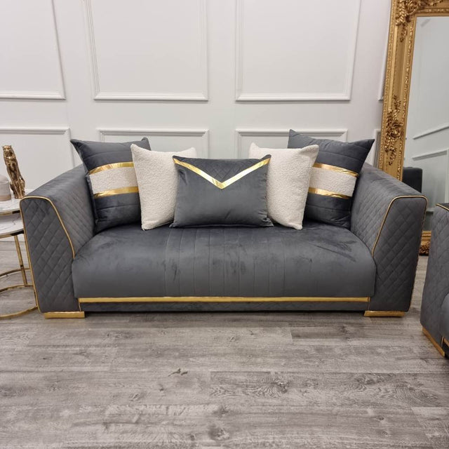 Luxury-2_3-grey-Velvet-Sofa-With-Gold-Detailing-With-Cushions