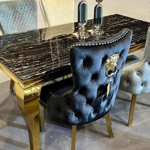 Luxury-4-8-Seater-Black-and-Gold-Marble-Dining-Table-Rectangular-Marble-Top-Gold-Legs