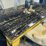 Luxury-4-8-Seater-Black-and-Gold-Marble-Dining-Table-Rectangular-Marble-Top-Gold-Legs