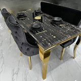 Luxury-4-8-Seater-Black-and-Gold-Marble-Dining-Table-Rectangular-Marble-Top-Gold-Legs