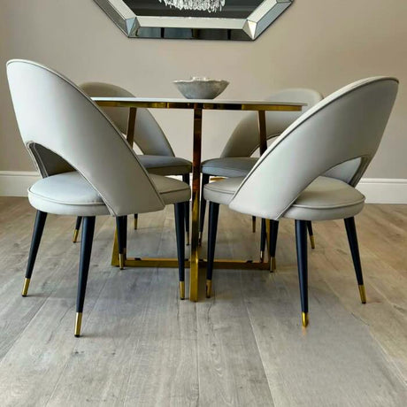 Luxury-4-Seater-White-Round-Marble-Dining-Table-90cm