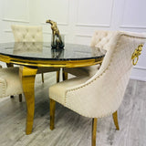 Luxury-6-Seater-Round-Black-and-Gold-Marble-Dining-Table-130cm-Gold-Base