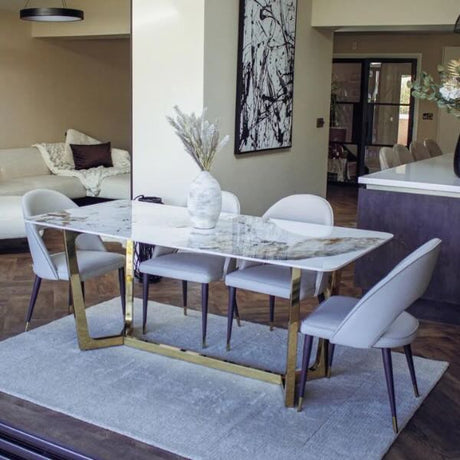 Luxury-8-Seater-white-marble-dining-table-rectangular-ceramic-top-gold-legs-180cm