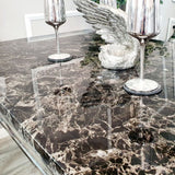 Luxury-8-seater-black-marble-dining-table-rectangular-marble-top-stainless-steel-base-180cm