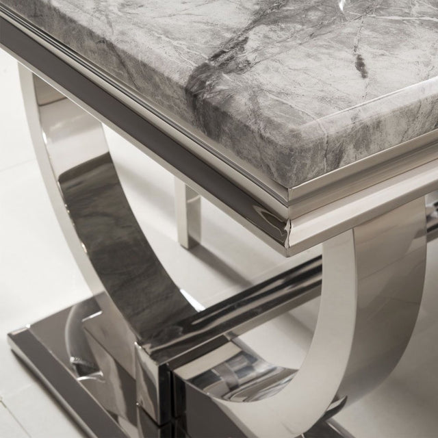 Luxury-8-seater-grey-marble-dining-table-rectangular-marble-top-stainless-steel-base