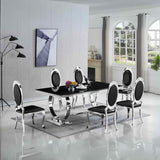 Luxury-Black-Faux-Leather-Dining-Chair-With-Floating-Back-_-Stainless-Steel-Frame-Curved-Legs-Set-of-2