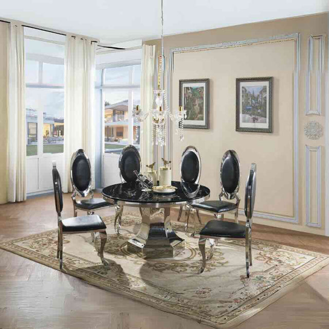 Luxury-Black-Faux-Leather-Dining-Chair-With-Floating-Back-_-Stainless-Steel-Frame-Curved-Legs-Set-of-2