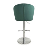 Luxury-Green-Velvet-Adjustable-Bar-Stool-With-Vertical-Stitching-_-Brushed-Stainless-Steel-Base