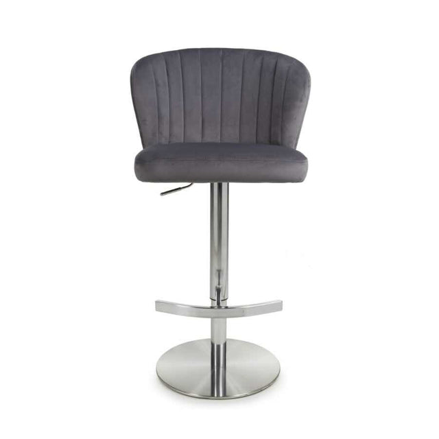 Luxury-Grey-Velvet-Adjustable-Bar-Stool-With-Vertical-Stitching-_-Brushed-Stainless-Steel-Base