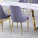 Luxury-Grey-Velvet-Deep-Buttoned-Back-Dining-Chairs-With-Gold-Legs-Set-of-4