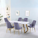 Luxury-Grey-Velvet-Deep-Buttoned-Back-Dining-Chairs-With-Gold-Legs-Set-of-4