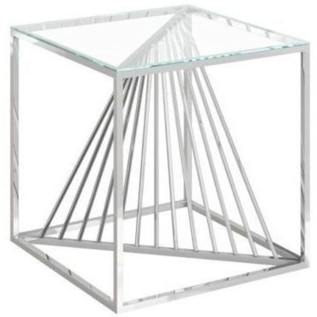 Luxury-Modern-Square-Glass-Side-Table-With-Unique-Spiral-Metal-Base-50cm