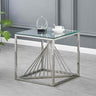 Luxury-Modern-Square-Glass-Side-Table-With-Unique-Spiral-Metal-Base-50cm