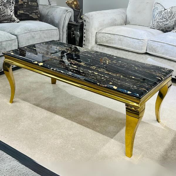 Luxury-Rectangular-Black-and-gold-marble-Coffee-Table-Gold-frame-130cm