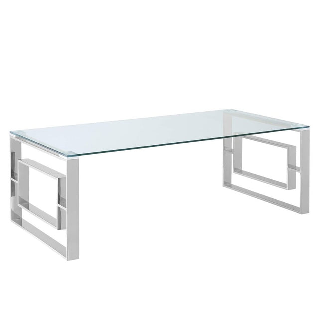 Luxury-Rectangular-Glass-Coffee-Table-With-Geometric-Metal-Base-100cm