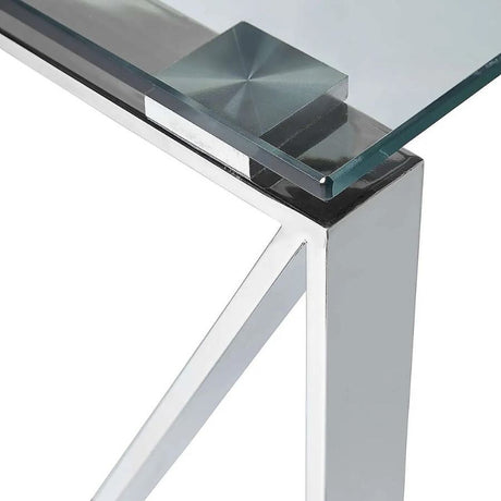 Luxury-Rectangular-Glass-Coffee-Table-With-Metal-X-Style-Base-100cm