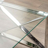 Luxury-Rectangular-Glass-Coffee-Table-With-Metal-X-Style-Base-100cm