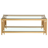 Luxury-Rectangular-Glass-Coffee-Table-With-Unique-Gold-Metal-Base-100cm