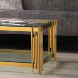 Luxury-Rectangular-Glass-Coffee-Table-With-Unique-Gold-Metal-Base-100cm