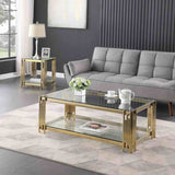 Luxury-Rectangular-Glass-Coffee-Table-With-Unique-Gold-Metal-Base-100cm