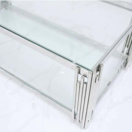 Luxury-Rectangular-Glass-Coffee-Table-With-Unique-Metal-Base-100cm