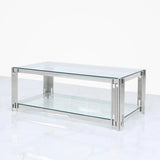 Luxury-Rectangular-Glass-Coffee-Table-With-Unique-Metal-Base-100cm