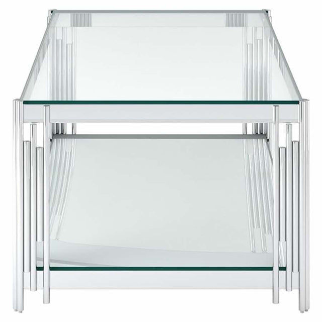 Luxury-Rectangular-Glass-Coffee-Table-With-Unique-Metal-Base-100cm