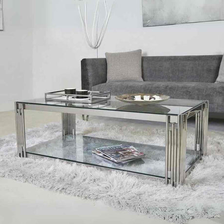 Luxury-Rectangular-Glass-Coffee-Table-With-Unique-Metal-Base-100cm