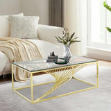 Luxury-Rectangular-Glass-Top-Coffee-Table-With-Gold-Twisted-Style-Base-100cm