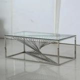 Luxury-Rectangular-Glass-Top-Coffee-Table-With-Metal-Twisted-Style-Base-100cm