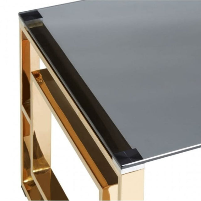 Luxury-Rectangular-Grey-Glass-Coffee-Table-With-Geometric-Gold-Base-100cm