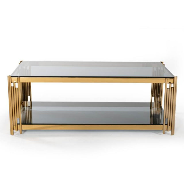 Luxury-Rectangular-Grey-Glass-Coffee-Table-With-Unique-Gold-Metal-Base-100cm