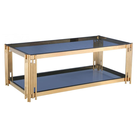 Luxury-Rectangular-Grey-Glass-Coffee-Table-With-Unique-Gold-Metal-Base-100cm