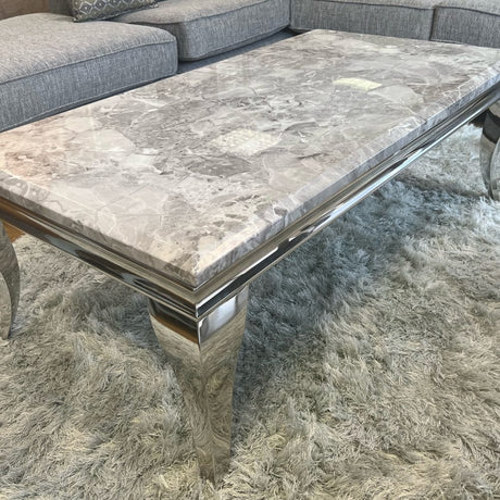 Luxury-Rectangular-Grey-Marble-Coffee-Table-Metal-Curved-Legs-130cm