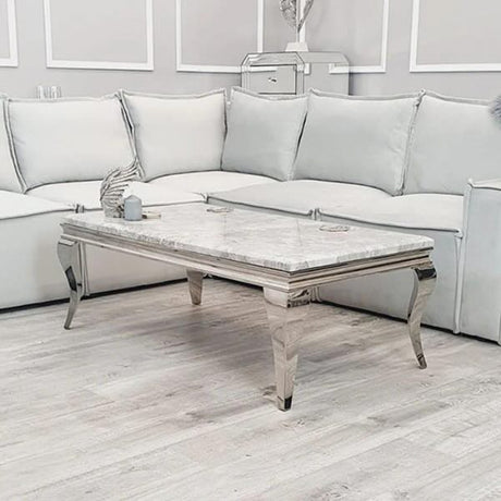 Luxury-Rectangular-Grey-Marble-Coffee-Table-Metal-Curved-Legs-130cm