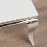 Modern-Rectangular-White-Glass-Coffee-Table-Curved-Legs-130cm