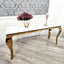 Luxury-Rectangular-White-Glass-Console-Table-with-gold-frame-140cm