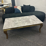 Luxury-Rectangular-grey-marble-Coffee-Table-wiht-Gold-frame-130cm