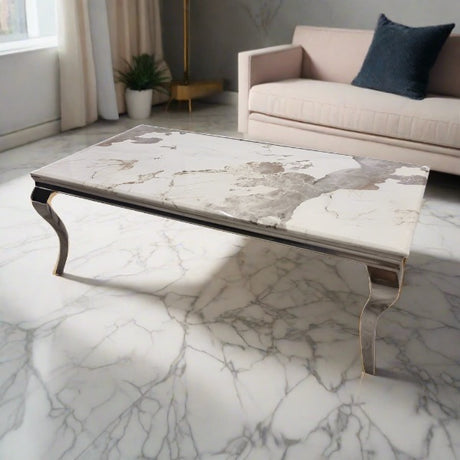 Luxury-Rectangular-pandora-Marble-Coffee-Table-Metal-Curved-Legs-130cm