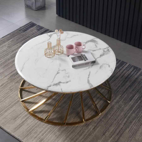 Luxury-Round-White-Marble-Coffee-Table-With-Gold-Spiral-Base-75cm