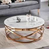 Luxury-Round-White-Marble-Coffee-Table-With-Rose-Gold-Gyro-Style-Metal-Base-75cm