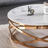 Luxury-Round-White-Marble-Coffee-Table-With-Rose-Gold-Gyro-Style-Metal-Base-75cm