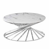 Luxury-Round-White-Marble-Coffee-Table-With-Silver-Spiral-Base-75cm