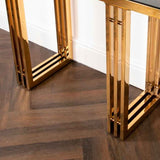 Luxury-Smoked-Glass-Rectangular-Console-Hallway-Table-With-Gold-Striated-Base-120cm