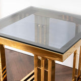 Luxury-Smoked-Glass-Square-Side-Table-With-Gold-Striated-Base-55cm