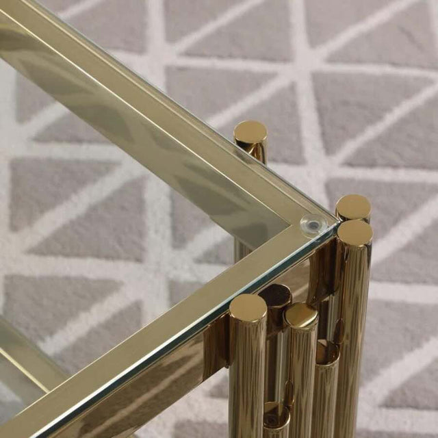 Luxury-Square-Glass-Side-Table-With-Unique-Gold-Base-50cm