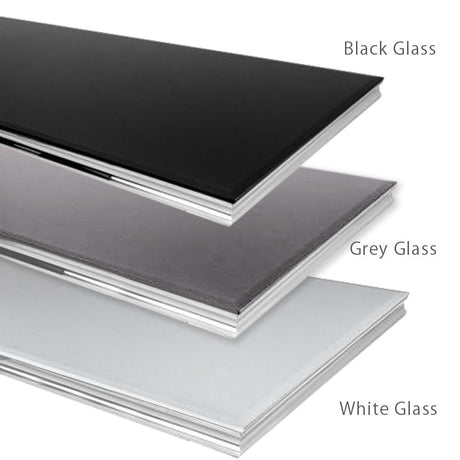 Luxury-black-glass-coffee-table-stainless-steel-base-130cm